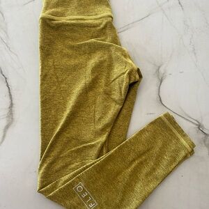 Fleo Heather Yellow Leggings